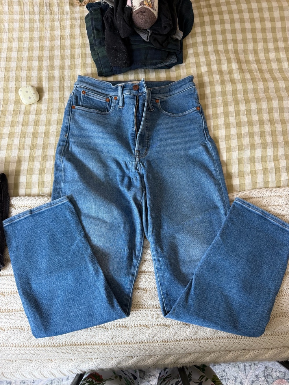 Madewell perfect vintage Jean, stretchy, 27.